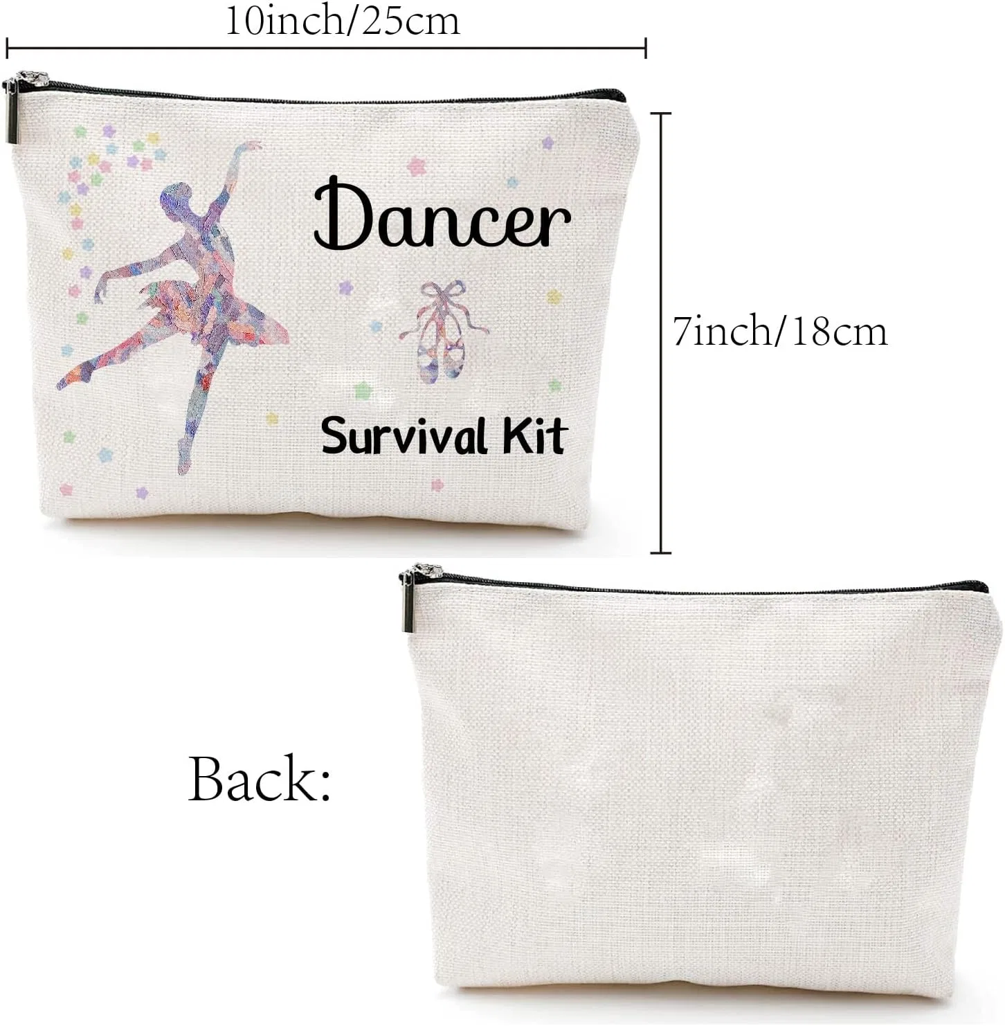 Холщовая косметичка «Dancer Survival Kit» от CREATCABIN Creatcabin — фото 2