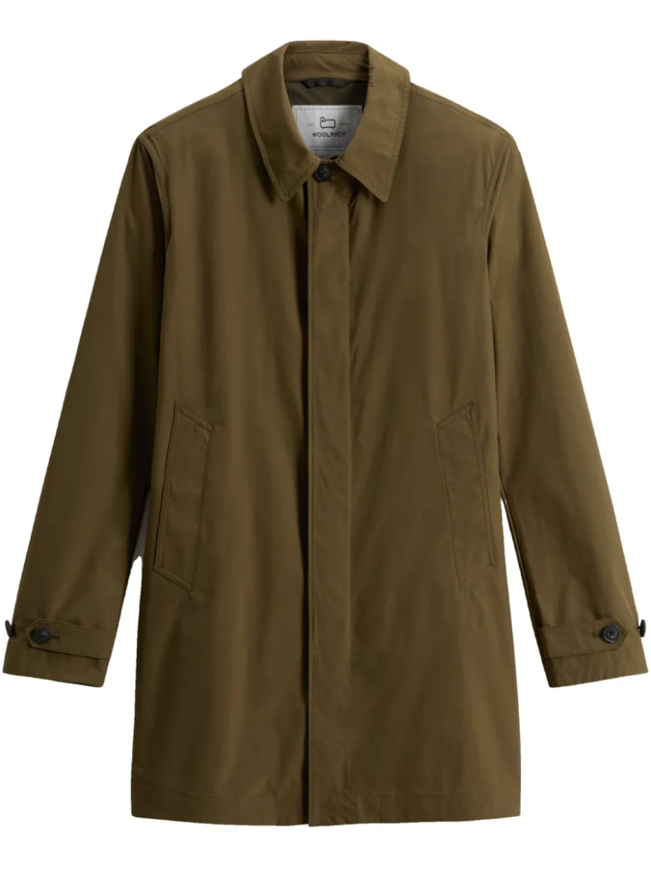 

Тренч City Woolrich, зеленый