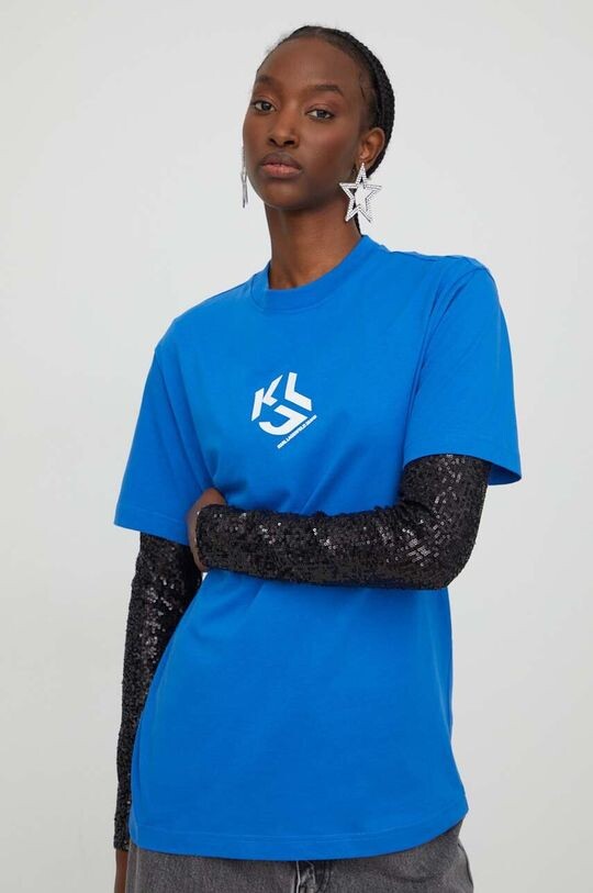 

Футболка Karl Lagerfeld Jeans, синий