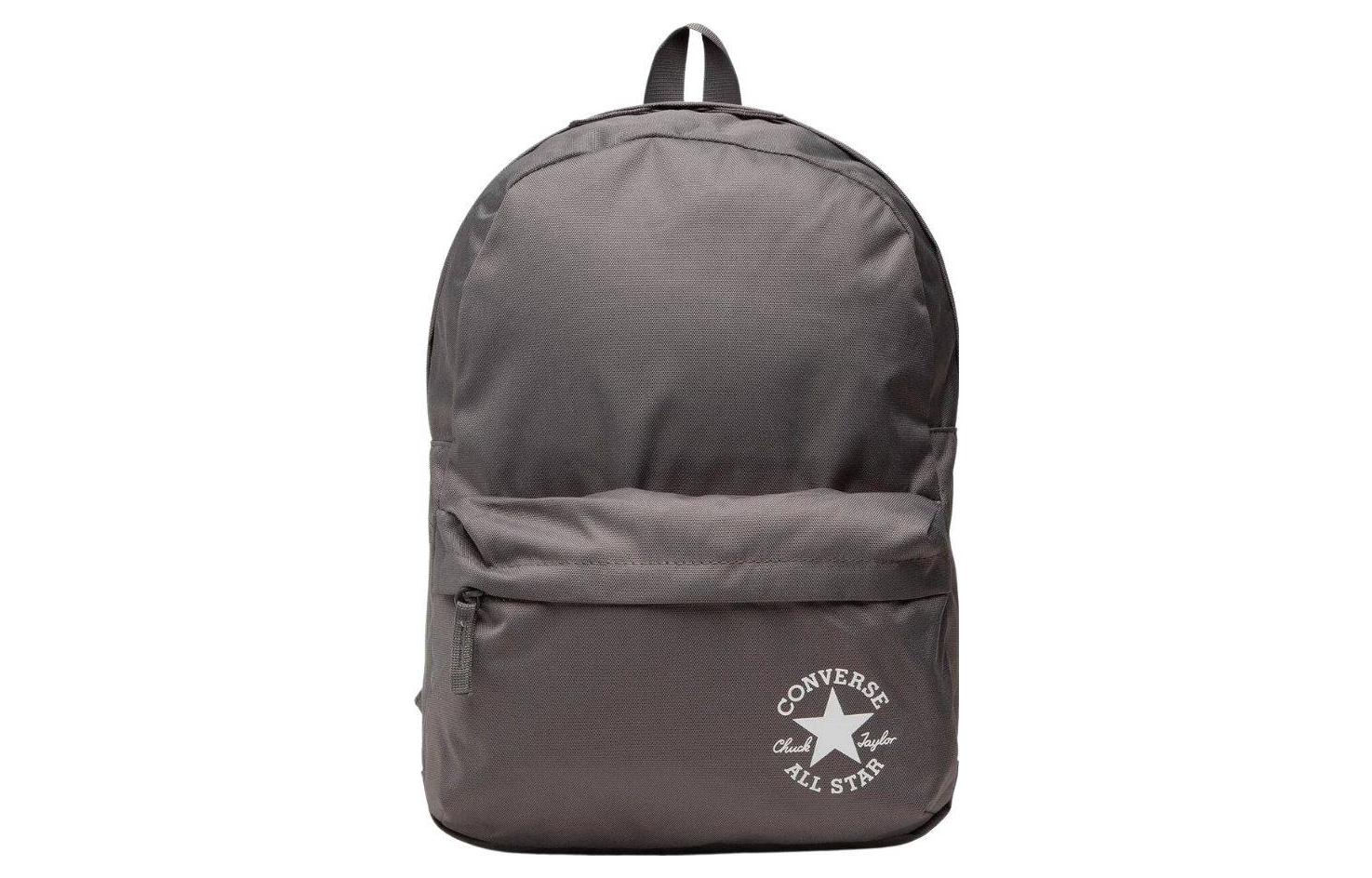 

Рюкзак из полиэстера обычный унисекс серый Converse