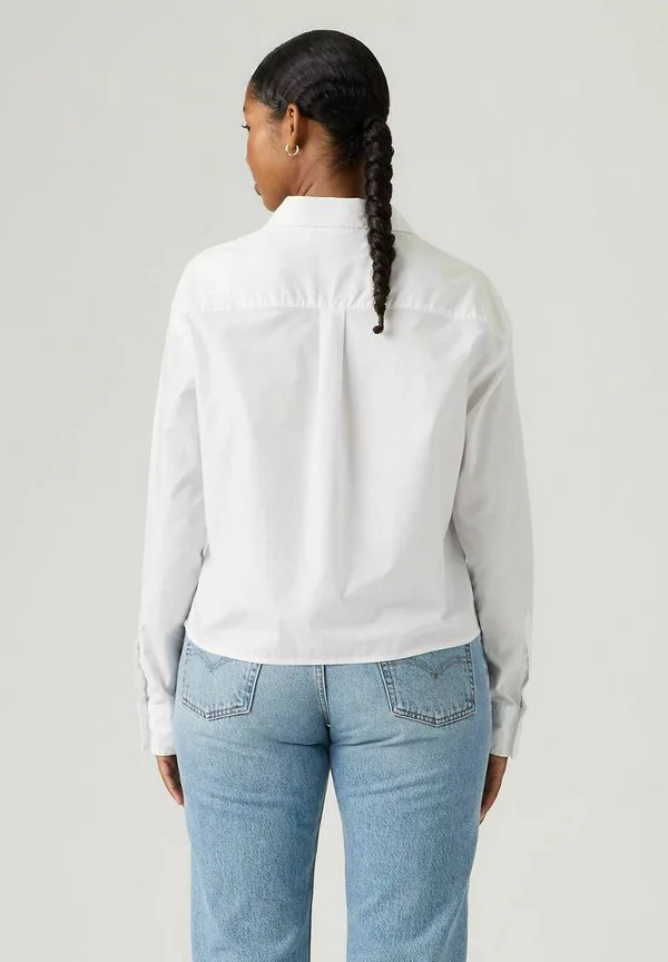 Укороченная блузка harlie hedi на пуговицах Levi'S, Coral Blush Gd - Whites — фото 2