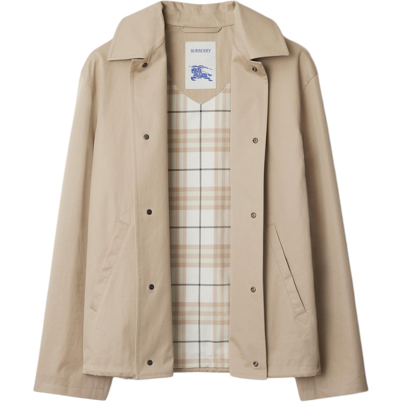 Габардиновый жакет Burberry, бежевый — фото 3