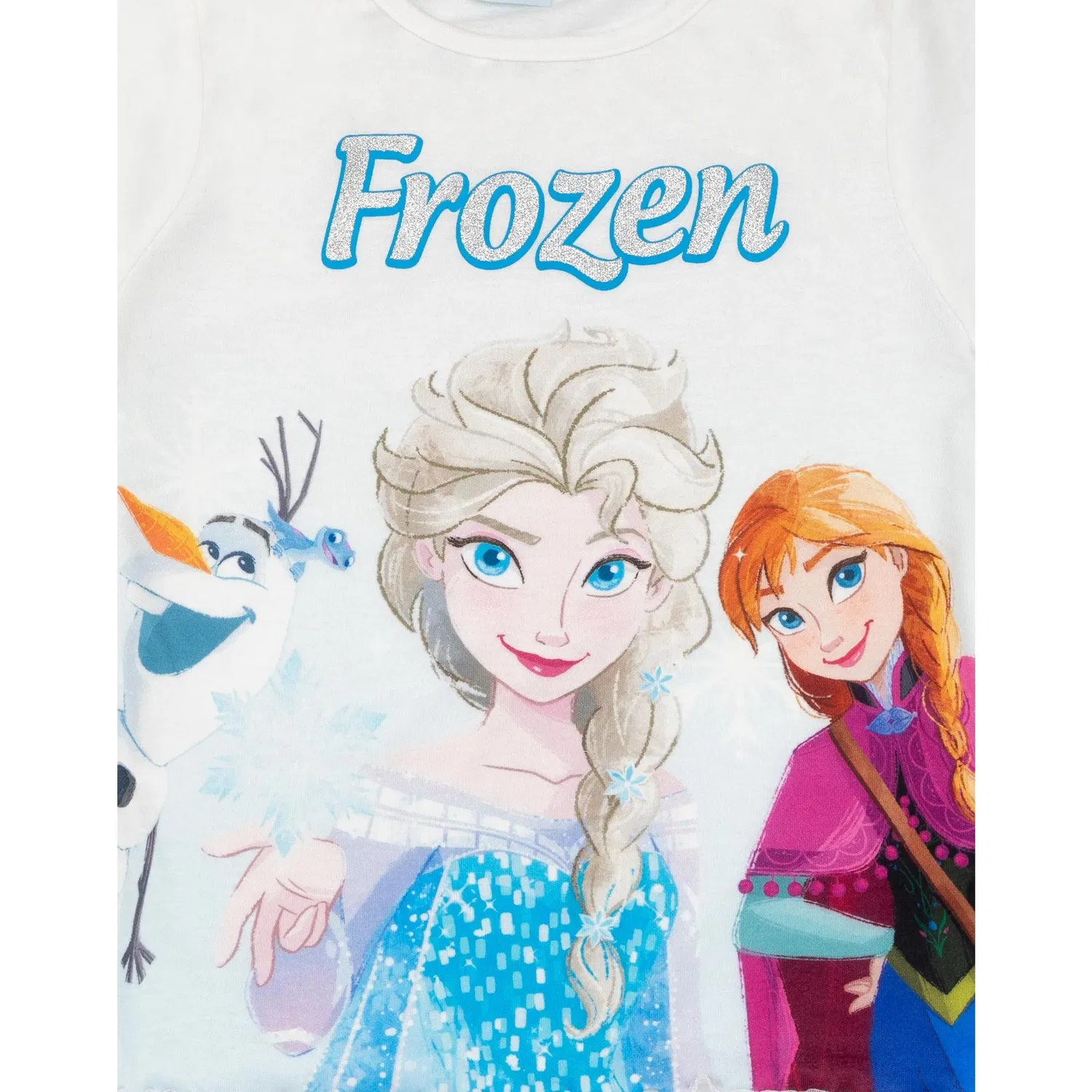Пижама для девочек Frozen Disney, синий — фото 2