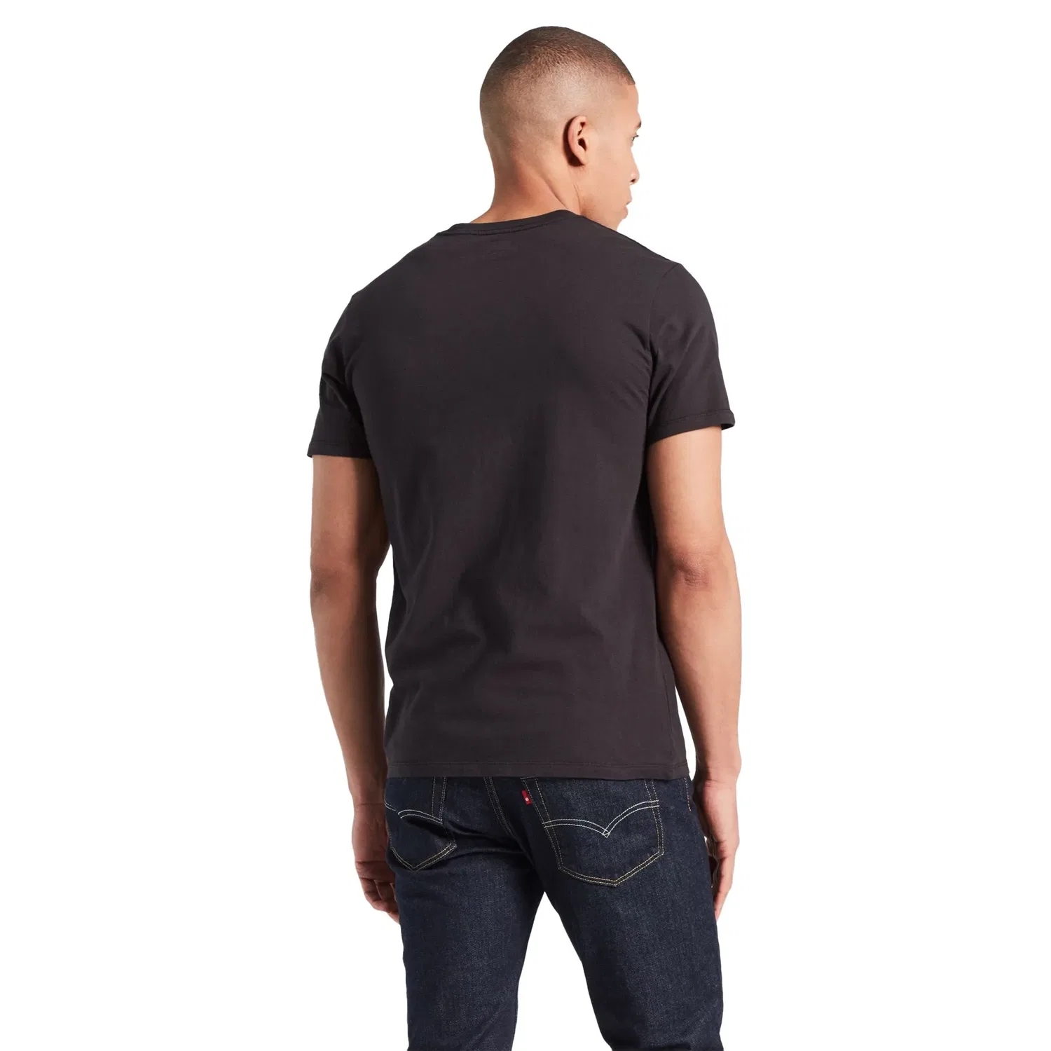Футболка 2er Pack, хлопок, Levi's, черный — фото 4