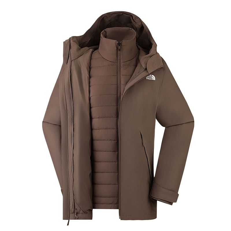 

THE NORTH FACE Женская ветровка Carto для походов водонепроницаемая и ветрозащитная, 1OI/Smoky Brown