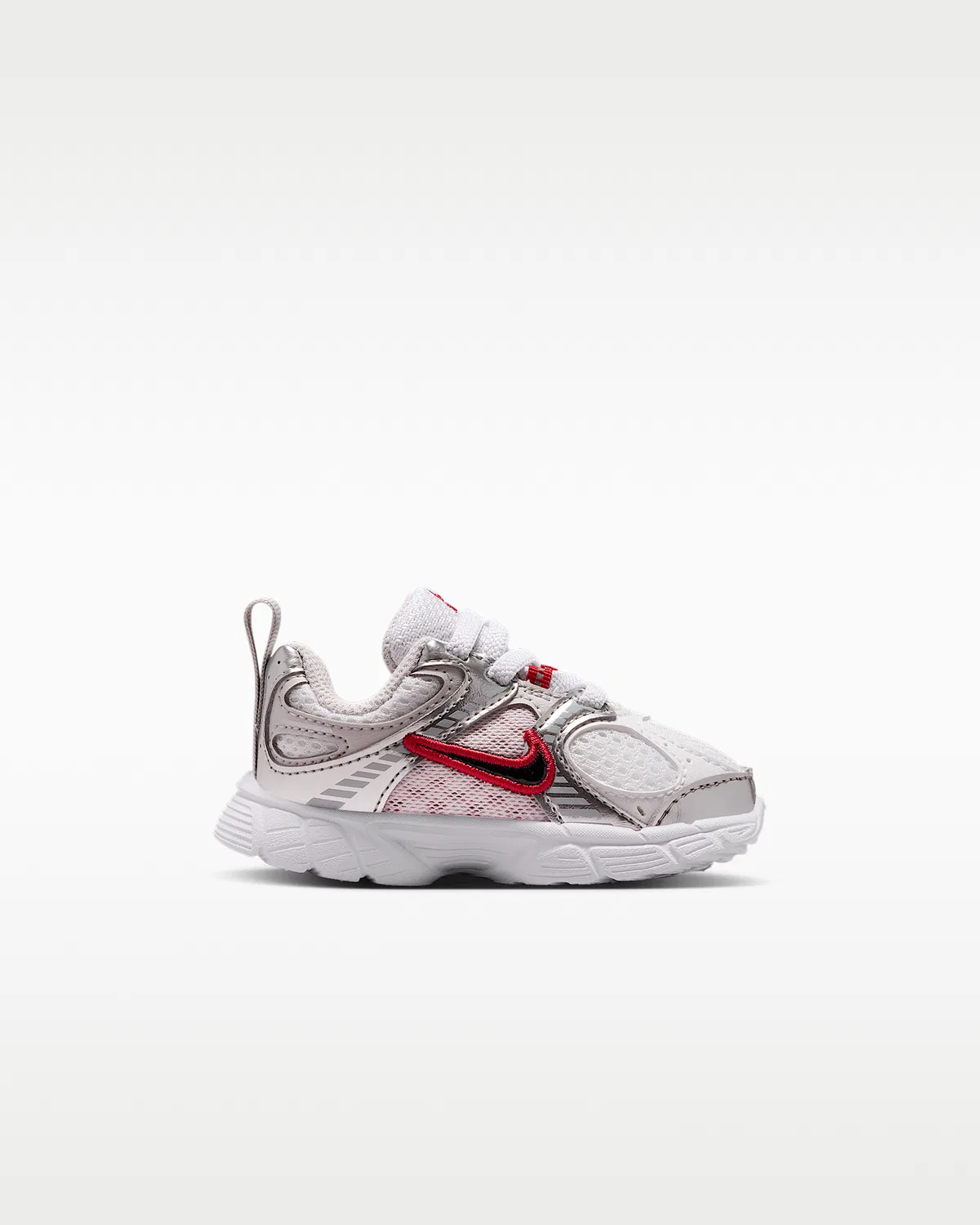 Кроссовки Nike V5 RNR для малышей, White/Gym Red/Vast Grey/Black — фото 3