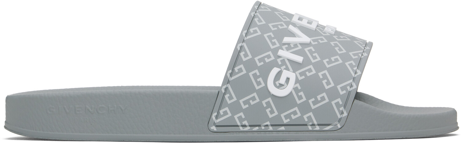 

Шлепанцы для бассейна Grey Monogram 72 Givenchy