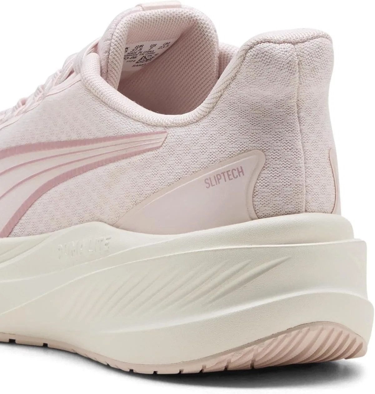 Кроссовки для бега по улицам PUMA Dasher Lite Sliptech Unisex, Jasmine Flower Warm White Rosy Outlook — фото 2