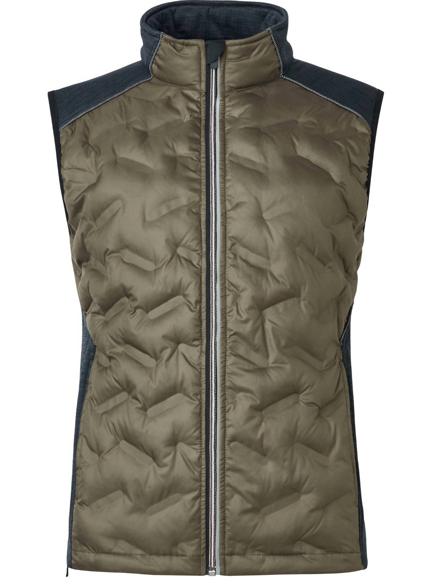 

Женский жилет Elgin Hybrid в оливковом цвете Abacus Sportswear US