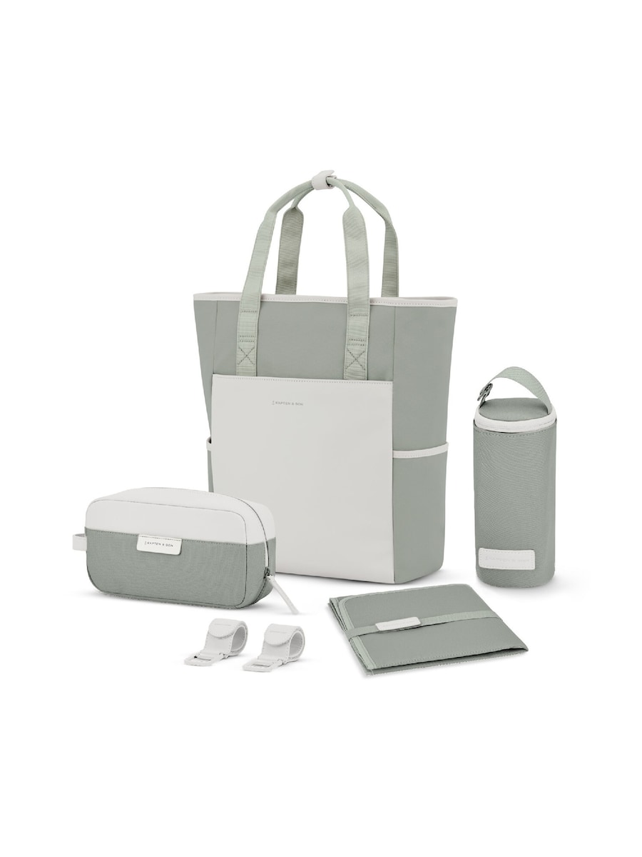 

Рюкзак Kapten & Son Lindby Diaper, светло-зеленый