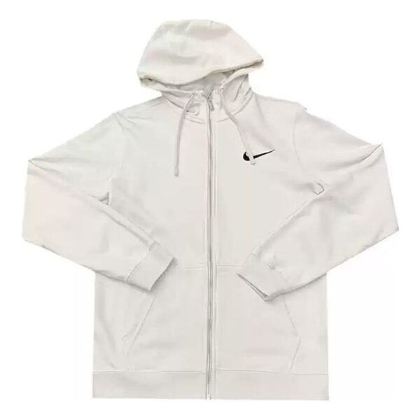 

Куртка Nike Logo Full Zip Hoodie 'White', белый