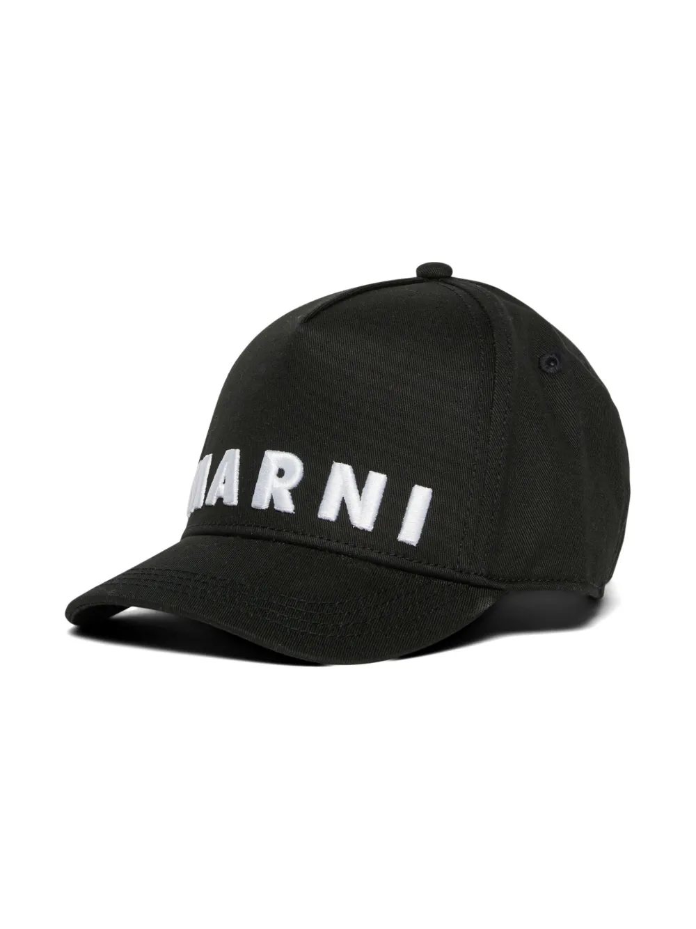 

Кепка с вышитым логотипом Marni Kids, черный
