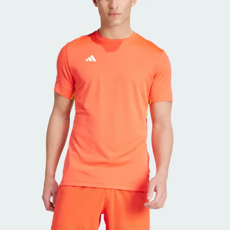 Футболка мужская светло-красная Adidas, светло-красный — фото 2