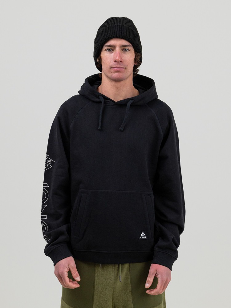 

Худи Jones Snowboards Truckee Hoodie, stealth black