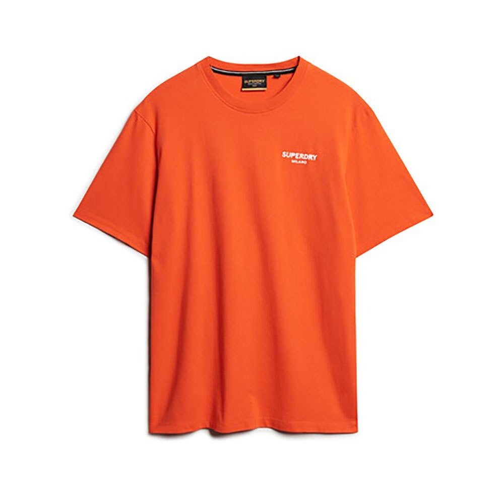 Футболка с коротким рукавом Superdry Luxury Sport Loose, оранжевый — фото 3