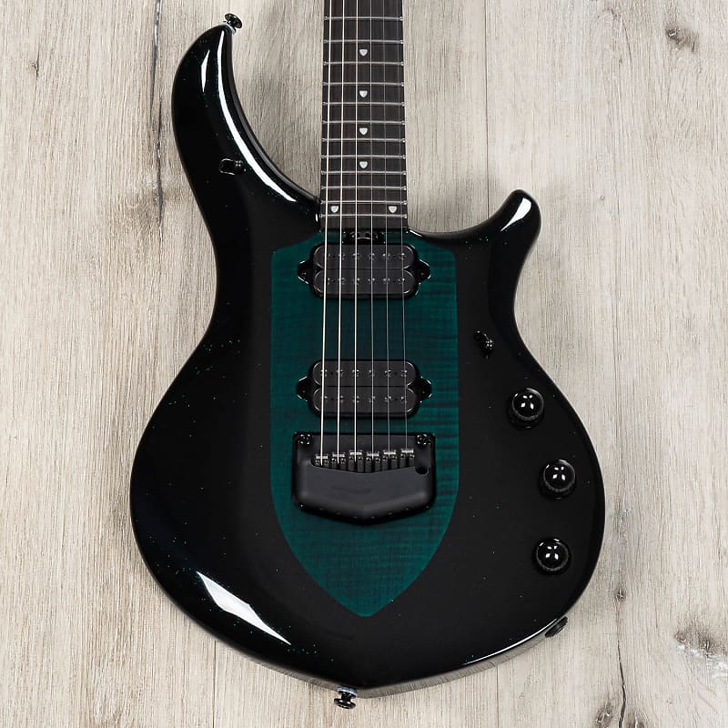 

Электрогитара Ernie Ball Music Man John Petrucci Majesty 6 Guitar, Ebony Fretboard, Emerald Sky