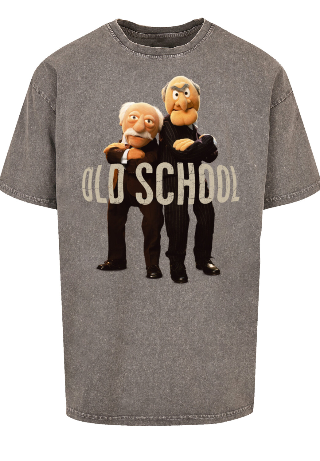 

Футболка F4NT4STIC Disney Muppets Waldorf & Statler grey melange, цвет Asphalt