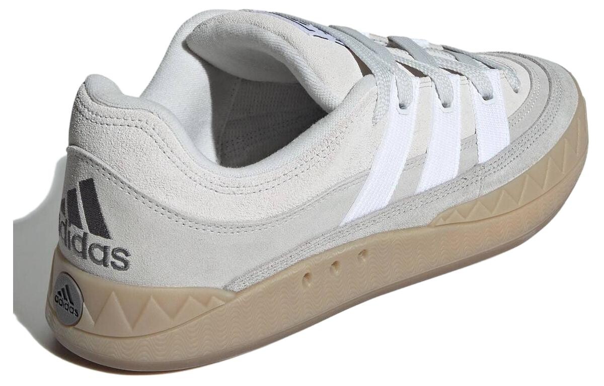 Мужские кроссовки для скейтбординга adidas originals Adimatic, Светло-голубой и белый — фото 3