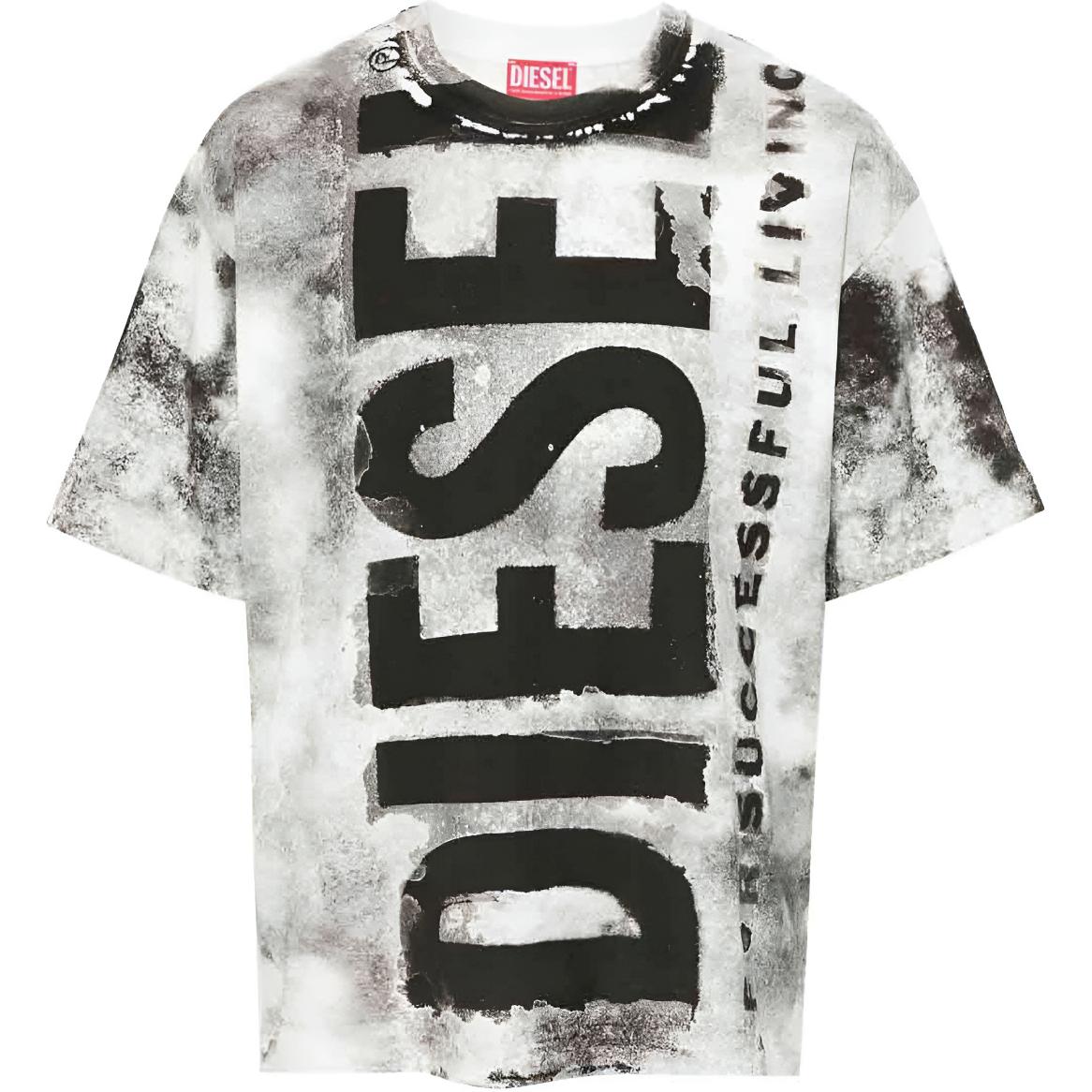

Футболка мужская черная DIESEL