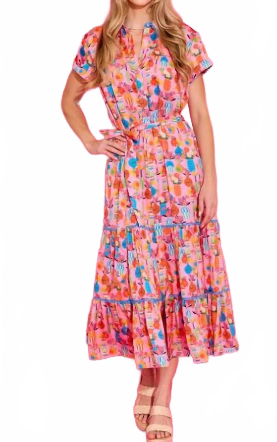 

Розовое платье Шантильи Alden Adair