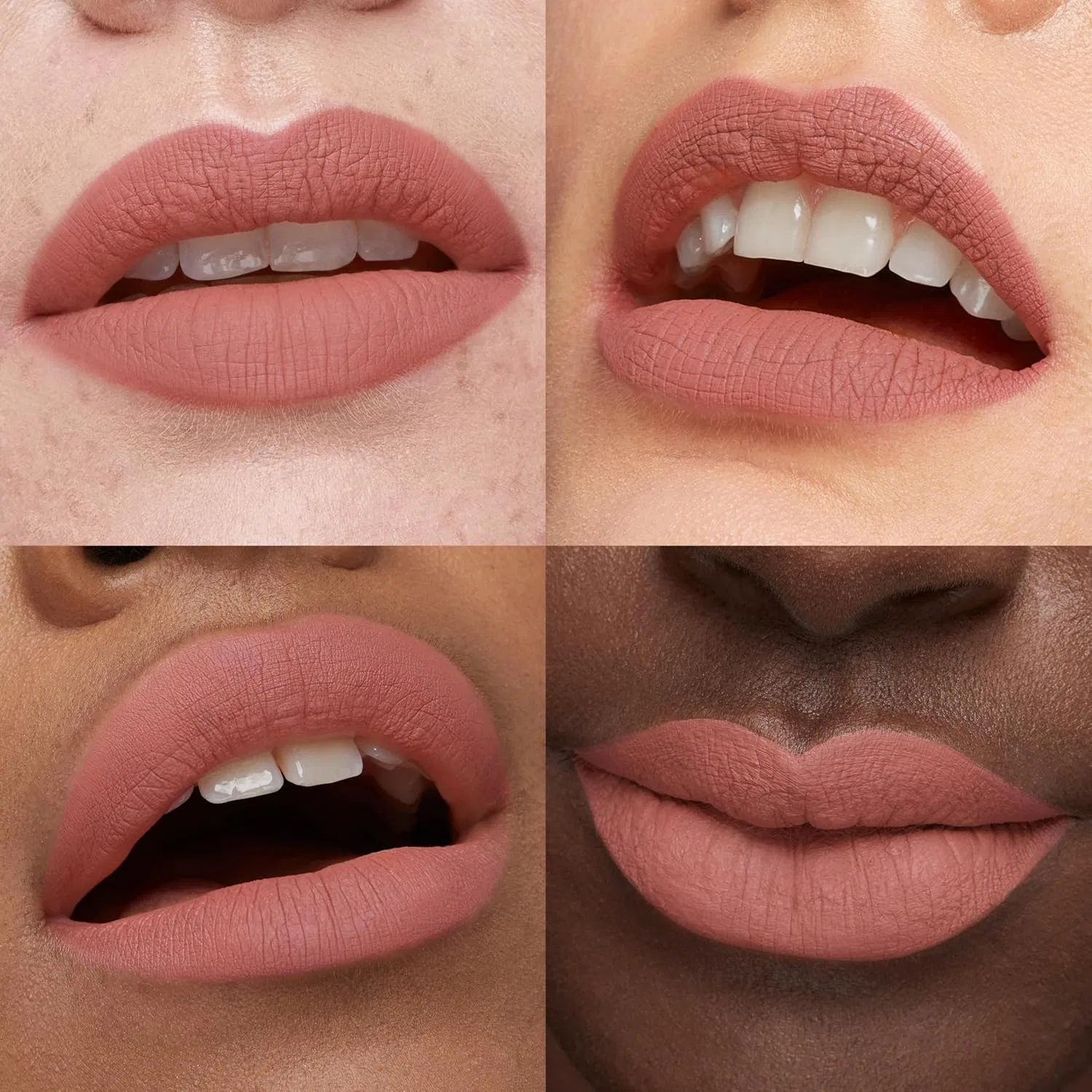 Матовая жидкая помада Kiko Milano Lasting Matte Veil Lip Color 06 Nude Rose, 4 мл — фото 4