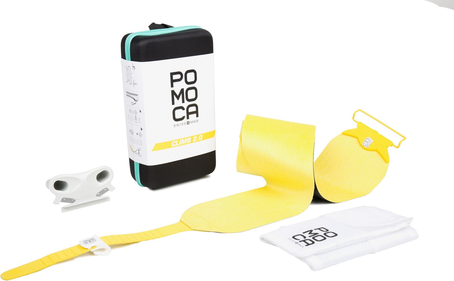 

Скины для скалолазания Climb 2.0 100 мм Pomoca, желтый
