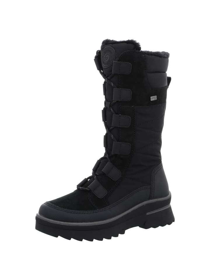 Сапоги remonte Stiefel, черный