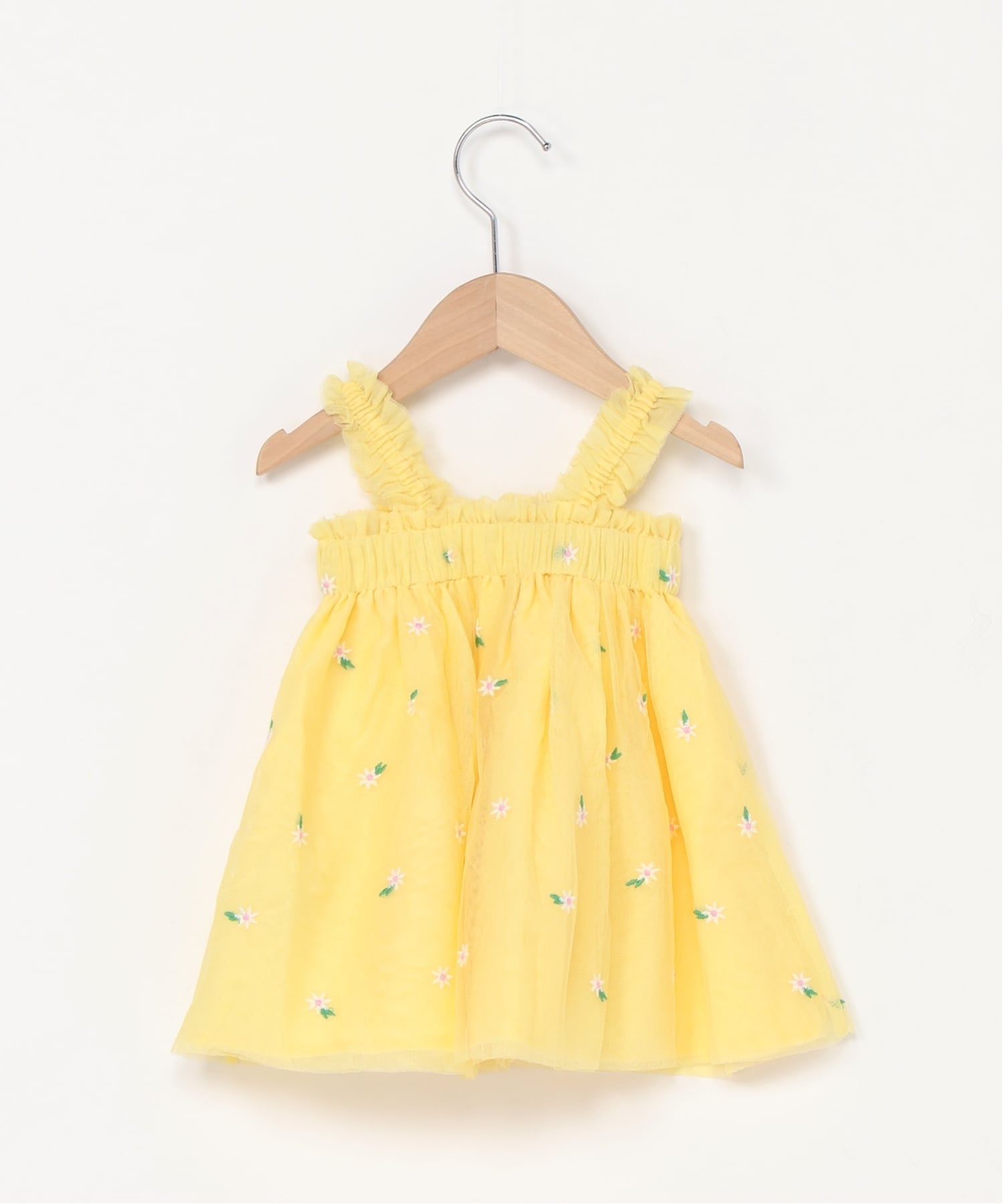 Платье SL EMB TULLE DRS Gap, SPRING_YELLOW — фото 4
