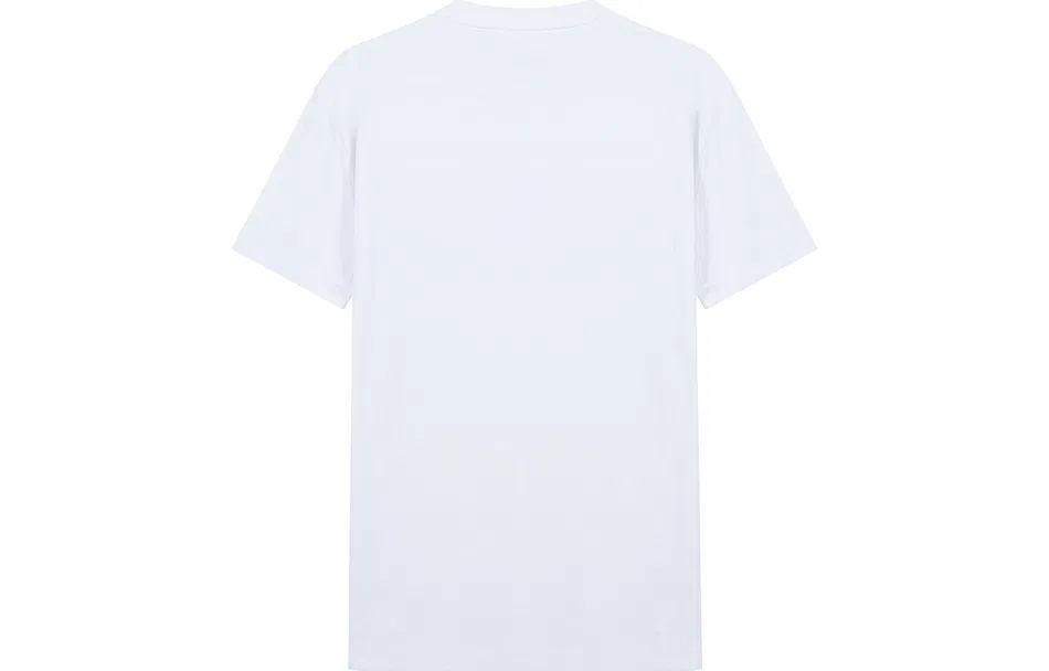 Футболка EA7 белая Emporio Armani — фото 3