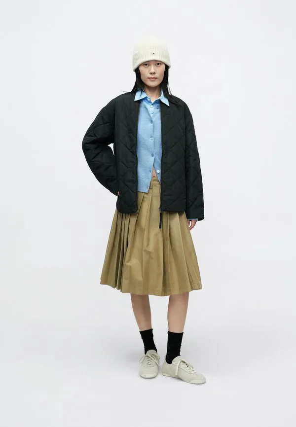 Стеганая куртка-бомбер с утеплителем Tommy Hilfiger, Black — фото 2