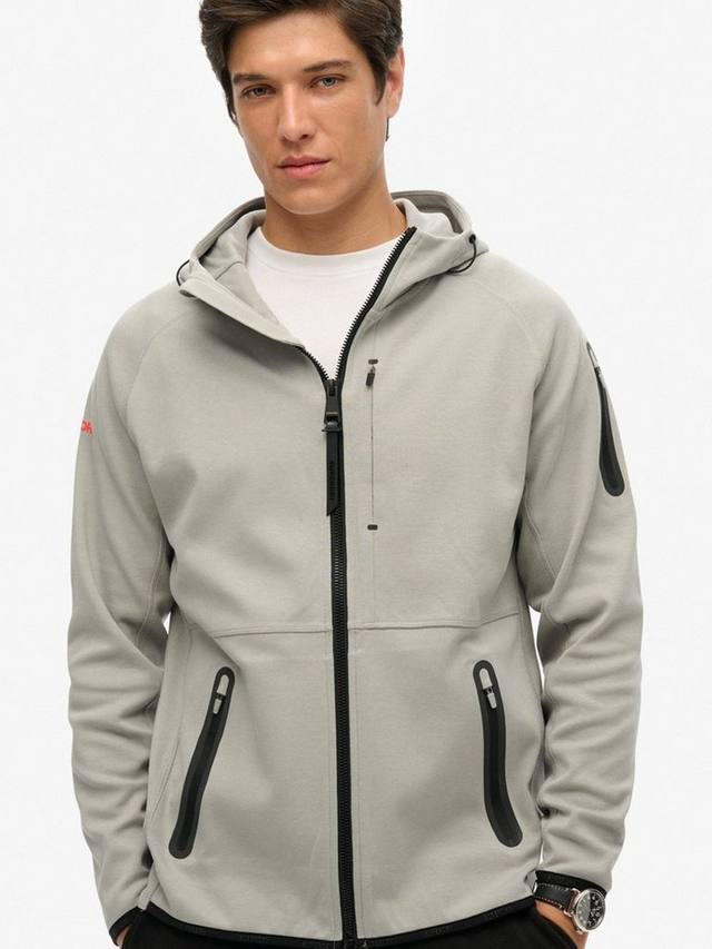 

Толстовка с молнией Tech Logo Loose Superdry, Slate Iron