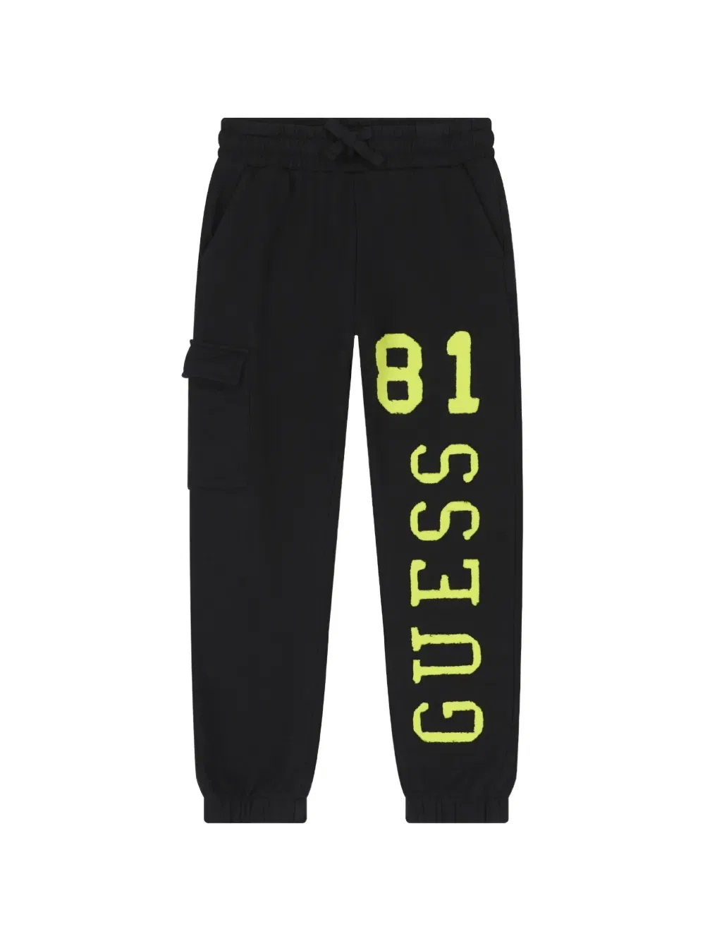 Спортивные брюки-карго с логотипом Guess Kids, черный