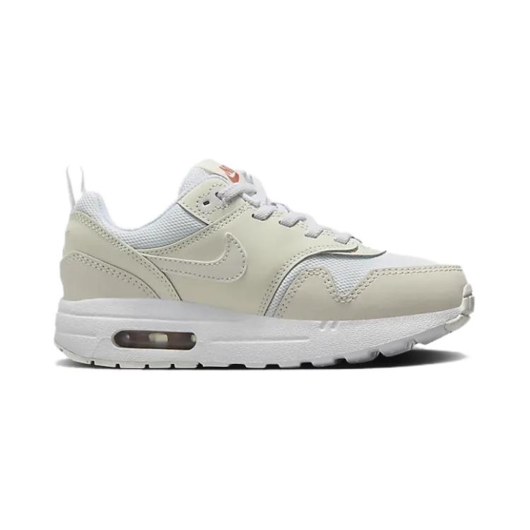 Air Max 1 SE EasyOn PS 'Rainbow Lace Swoosh' Nike, белый/mountain белый/earth crimson/мультиколор — фото 3