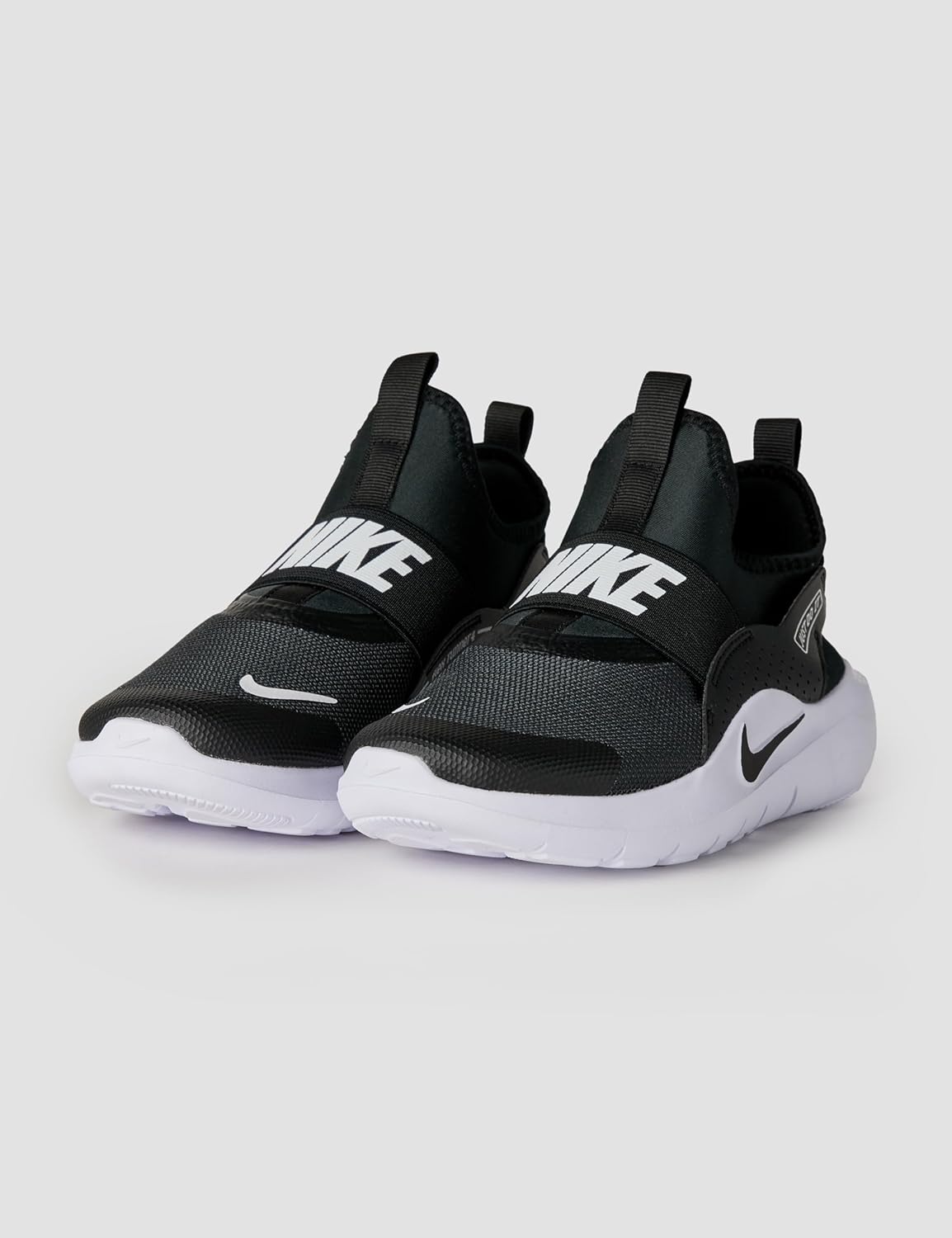 Беговые кроссовки Nike Kids' Flex Runner 4, белый/черный — фото 4