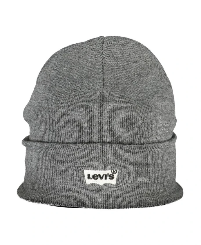 

Акриловая кепка с вышитым логотипом Levi'S, серый