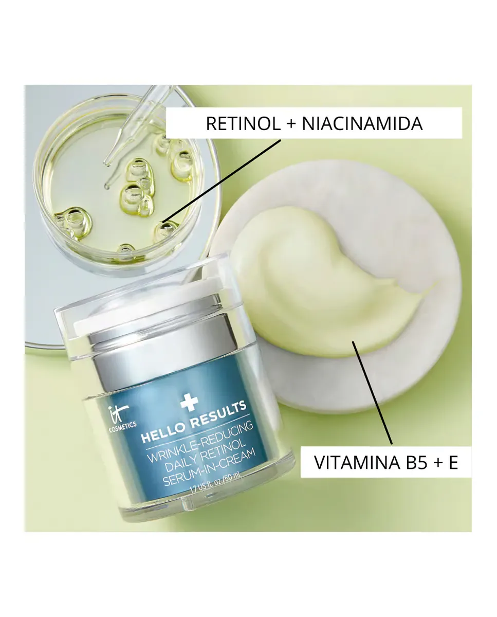 Сыворотка It Cosmetics — Серум с ретинолом Hello Results Daily Retinol Serum-In-Cream, 50 мл — фото 3
