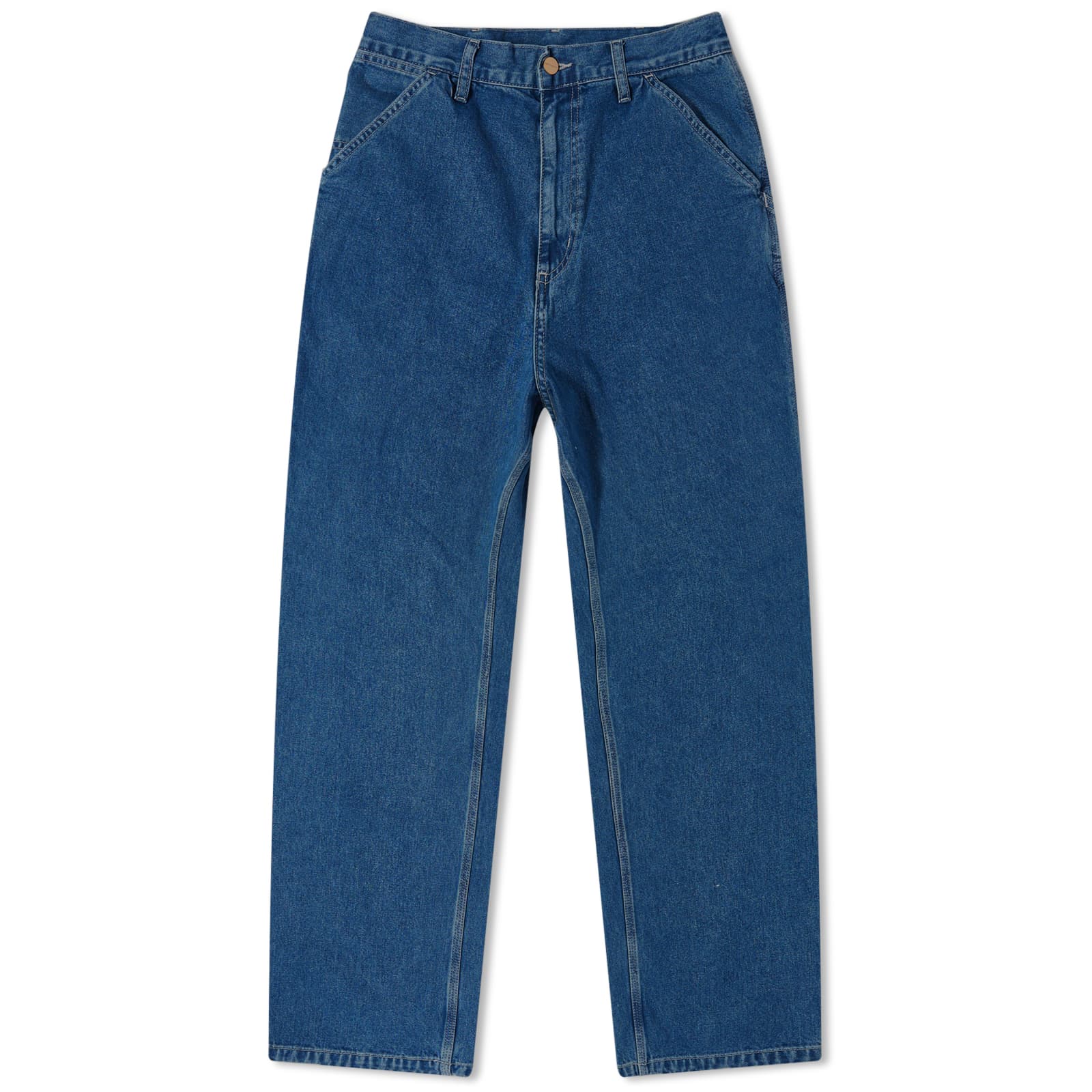 

Брюки Carhartt Wip Denim Simple Pant, цвет Blue Stone Washed