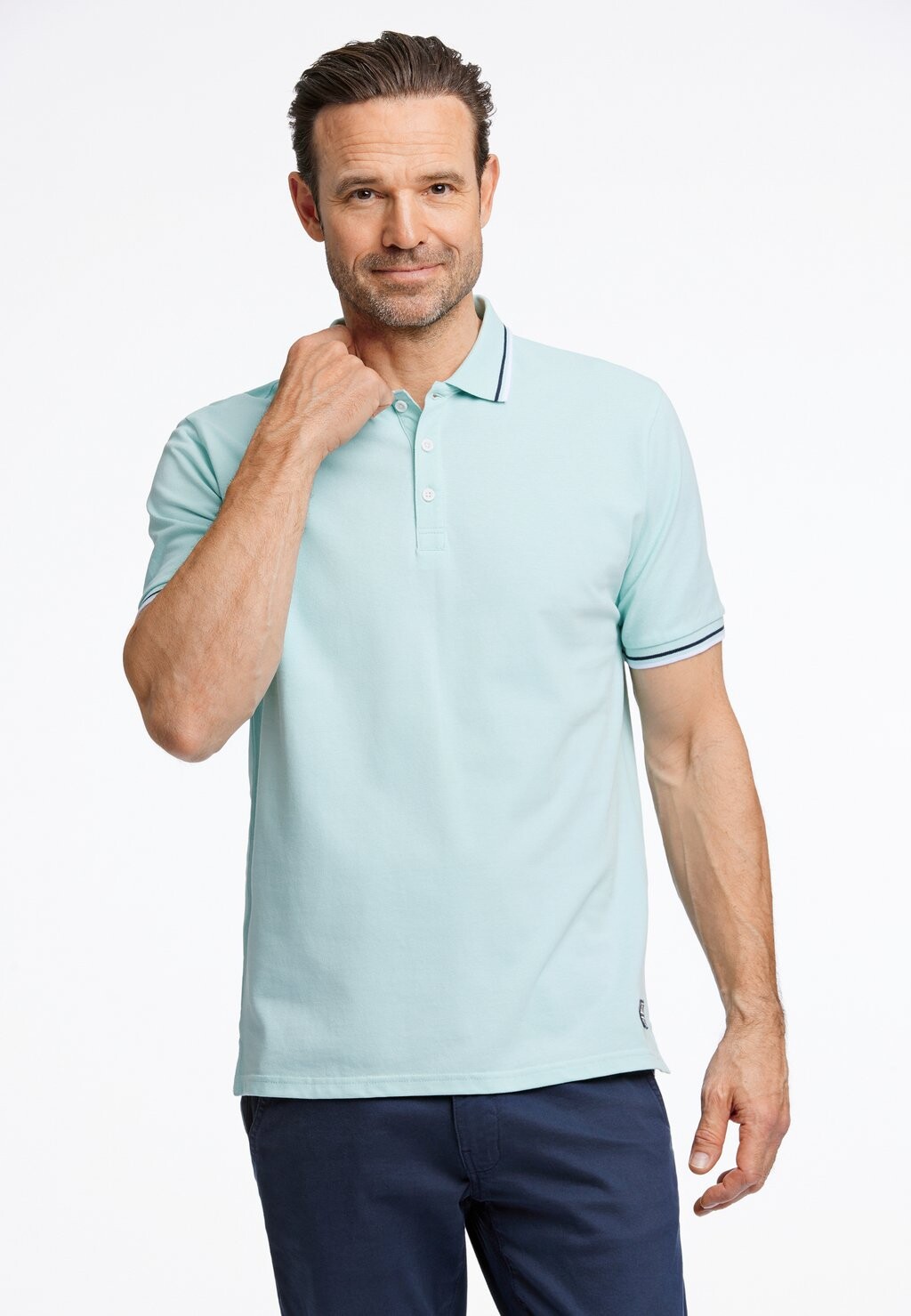 

Поло W Contrast Jack's Sportswear, мятный