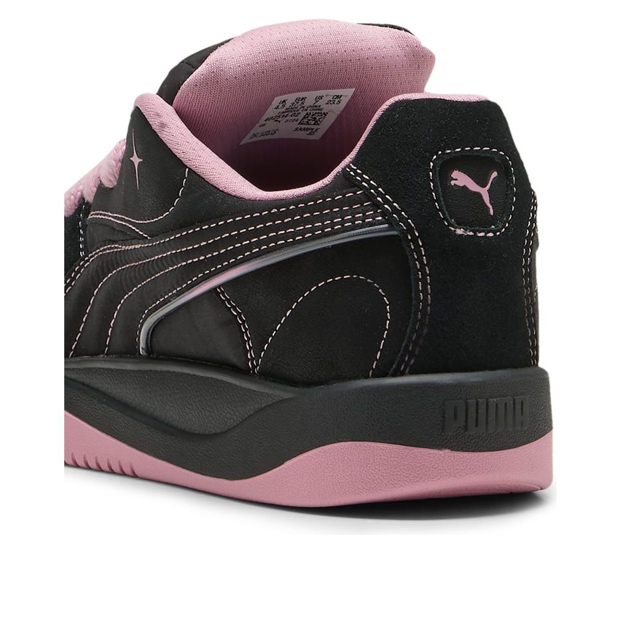 Кроссовки (WMNS) PUMA Park Luna Satin 'Princess Black Newlywed Pink' — фото 4