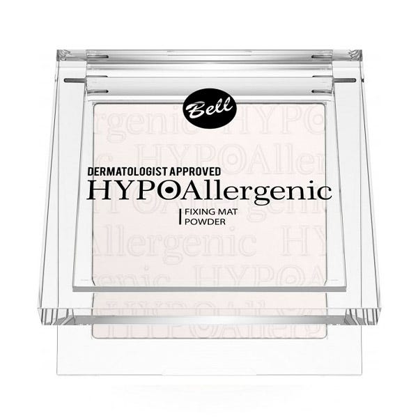 

Hypo Fixing Mat Powder Матирующая компактная пудра и гипоаллергенная фиксирующая пудра BELL HYPOALLERGENIC