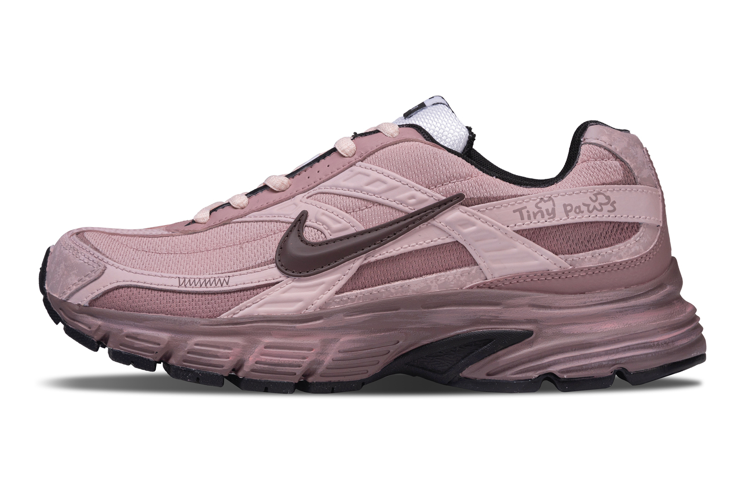 

Nike Кроссовки женские низкие беговые с амортизацией Initiator, устойчивые к износу, цвет Berry Pink