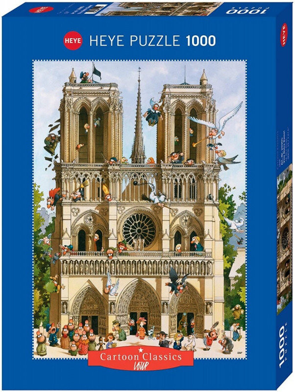

Эй, пазл Viva Notre Dame, 1000 шт. Heye