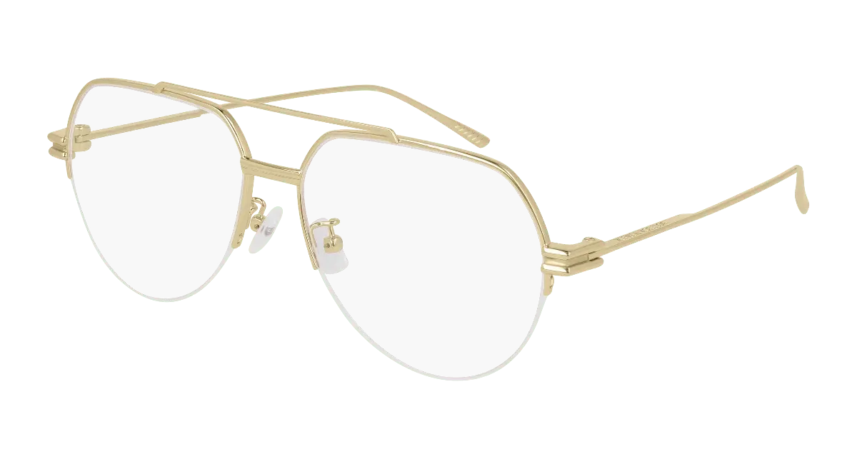 

Женские оптические оправы BV1050O BOTTEGA VENETA, золотой