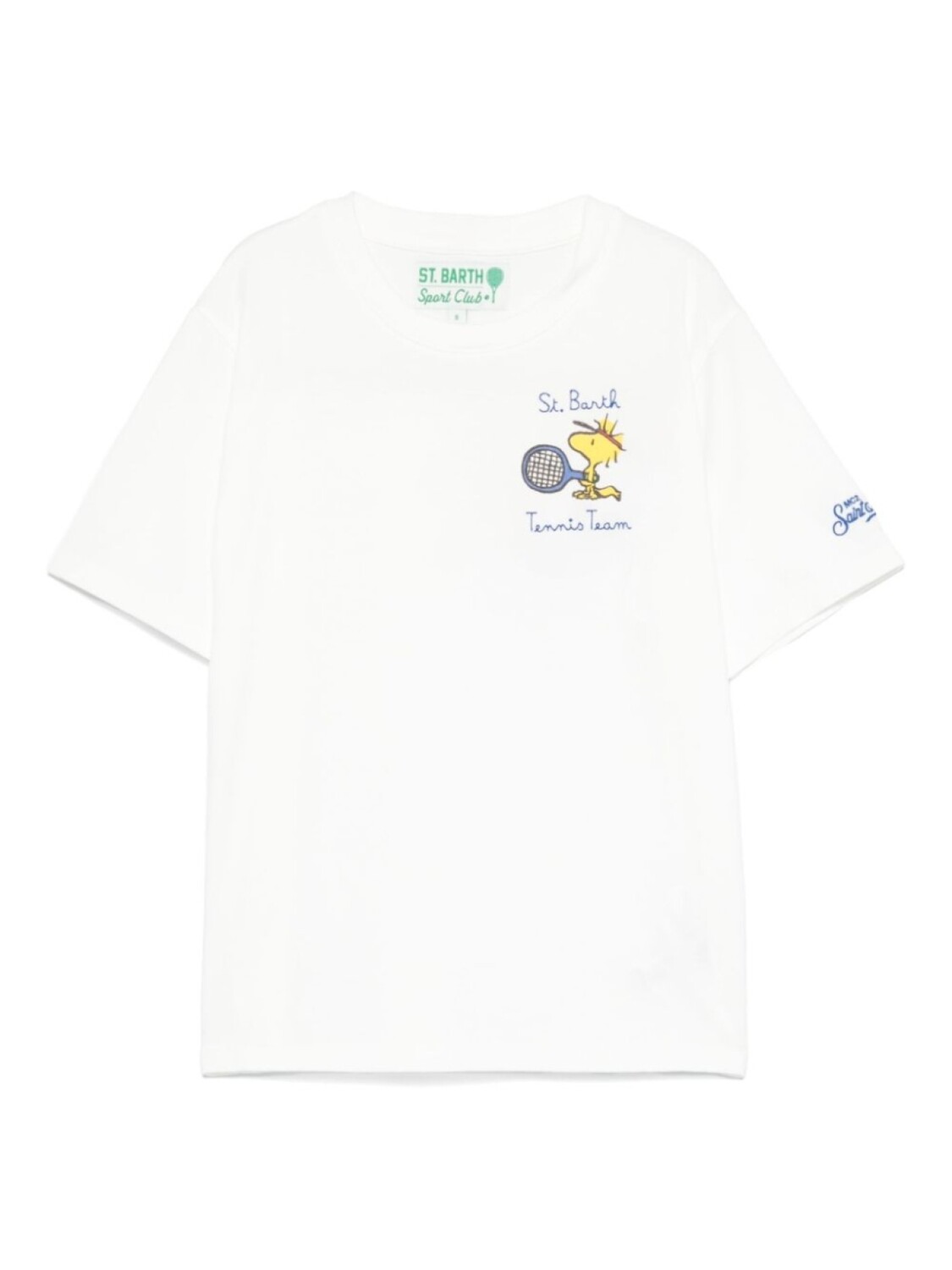 

MC2 Saint Barth Kids футболка Cameron из коллаборации с PEANUTS, белый