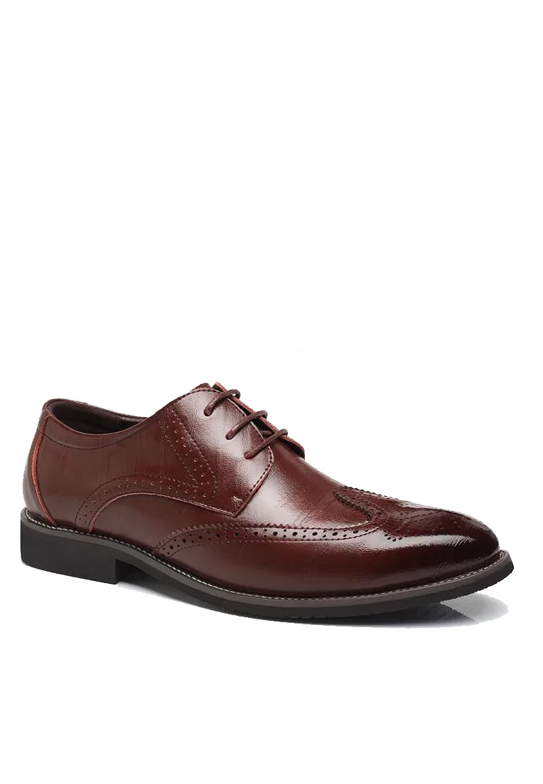 Туфли оксфордские классические, кожа, модель MC7196 Twenty Eight Shoes, коричневый — фото 2