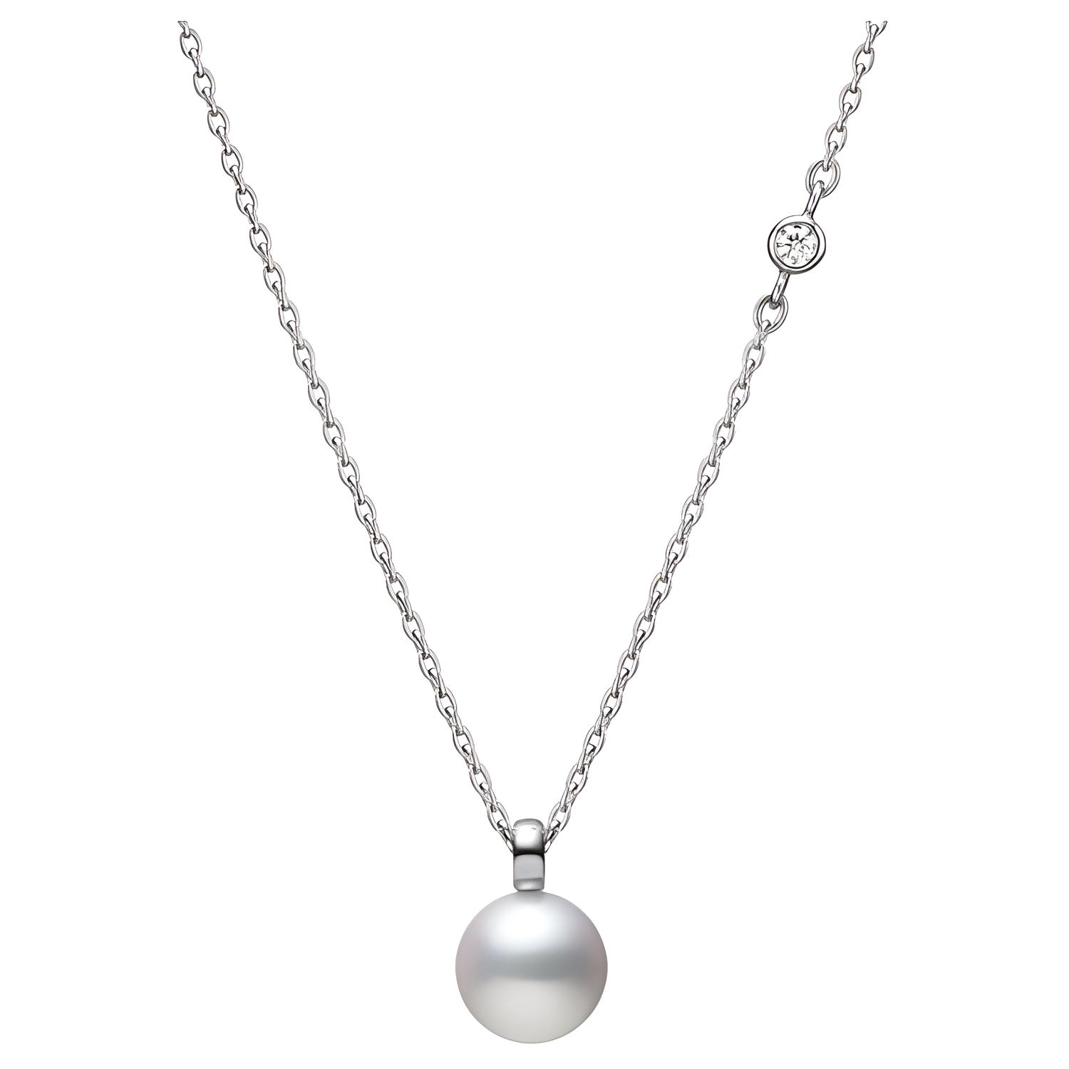 

MIKIMOTO Женские серебряные жемчужные ожерелья