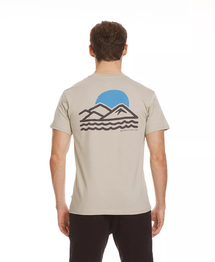 

Мужская футболка с коротким рукавом Blue Lines Quiksilver, зеленый