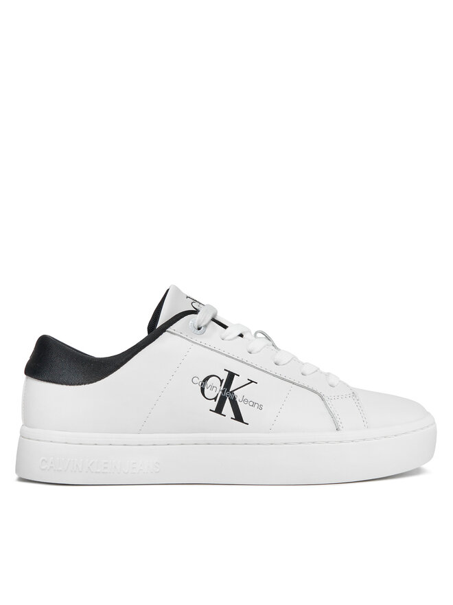 Кроссовки Classic Cupsole Lowlaceup Lth Wn YW0YW01444 Calvin Klein Jeans, белый