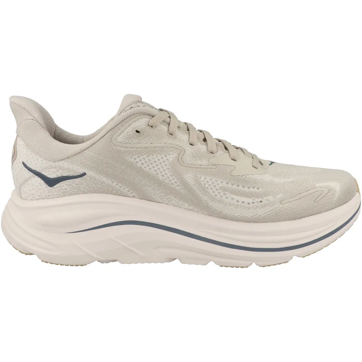 Кроссовки для бега Clifton 10 HOKA, светло-серый/розовый — фото 3
