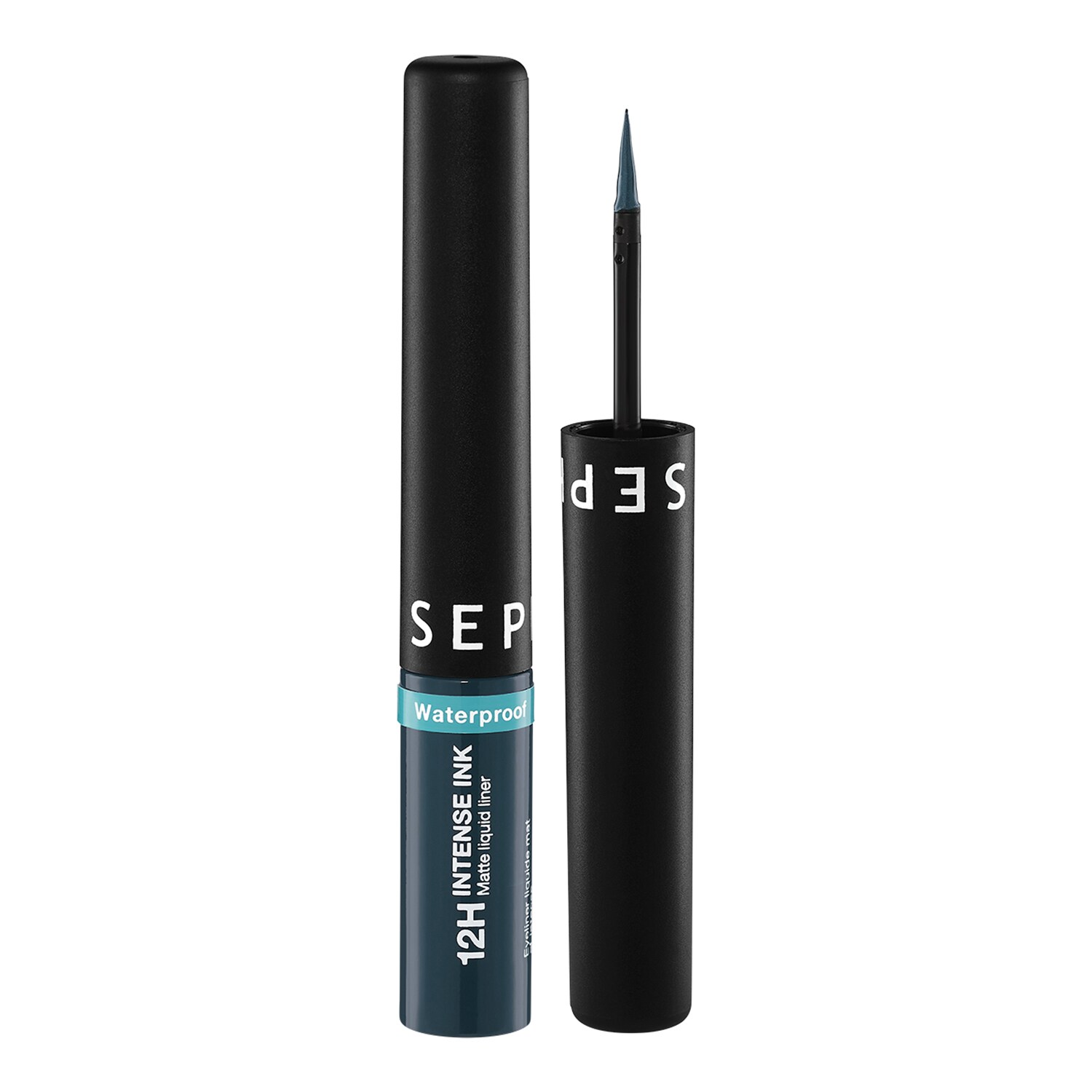 

Интенсивно матовая жидкая подводка для глаз Intense Ink Liner Sephora Collection, 03 Forest green (2,8 ml)